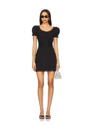 For Love & Lemons Shawna Mini Dress in Black. Size M. Also in S.