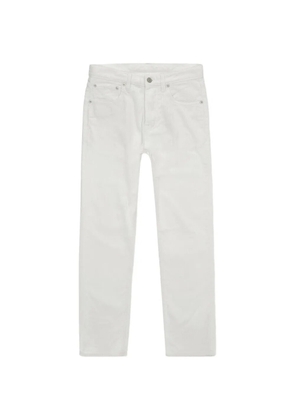 Fortela five pocket corduroy trousers - White