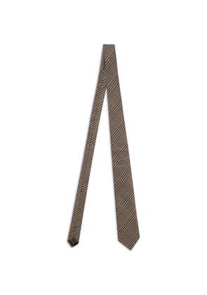 TOM FORD checked tie - Brown