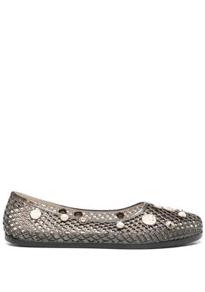 Ancient Greek Sandals Iro ballet flats - Black