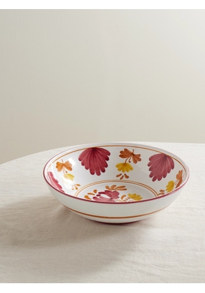 Cabana - Blossom Painted Ceramic Salad Bowl - Multi - One size