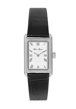 Heaven Mayhem Icon Watch in Metallic Silver.