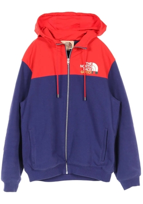 Gucci Pre-Owned 2010s x The North Face zip-up hoodie - Purple