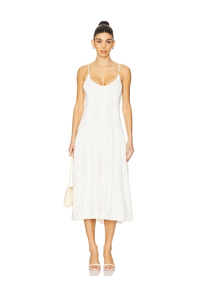 Free People x REVOLVE Ezra Midi Dress in Ivory. Size 2. Also in 4, 6, 8.