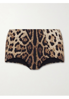 Dolce & Gabbana - Leopard-print Bikini Brief - Animal print - 1,2,3,4,5