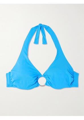 Melissa Odabash - Brussels Embellished Underwired Bikini Top - Blue - UK 6,UK 8,UK 10,UK 12,UK 14,UK 16