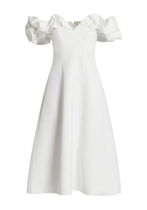 Leo Lin Bella midi dress - White