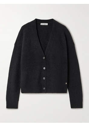 ÉTERNE - Walt Embellished Brushed Cashmere-blend Cardigan - Black - XS/S,M/L