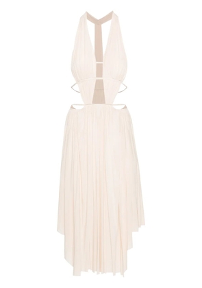 Philosophy Di Lorenzo Serafini cut-out draped midi dress - Pink