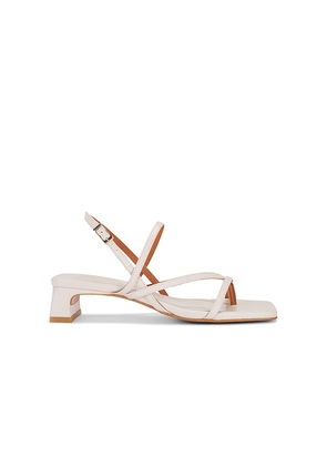 INTENTIONALLY BLANK Pup Sandal in Cream. Size 36. Also in 37.
