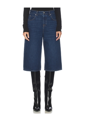 GRLFRND Foster Culotte in Blue. Size 23. Also in 24, 25, 26, 27, 28, 29, 30, 32.