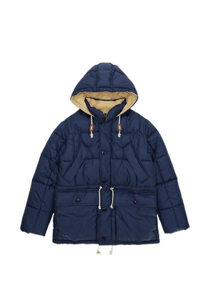 Fortela quilted hooded jacket - Blue