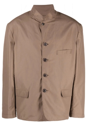 LEMAIRE notched-lapel single-breasted jacket - Brown