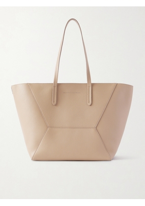 Brunello Cucinelli - Textured-leather Tote - Neutrals - One size