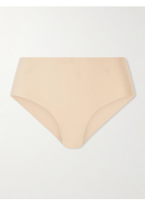 Commando - Butter Set-of-three Stretch-micro Modal Briefs - Neutrals - small,medium,large,x large