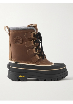 Sorel - Caribou Horizon™ Fleece-trimmed Gore-tex™ Ankle Boots - Brown - US5,US5.5,US6,US6.5,US7,US7.5,US8,US8.5,US9,US9.5,US10,US10.5,US11,US12