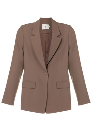 MISCI Cora single-breasted blazer - Brown