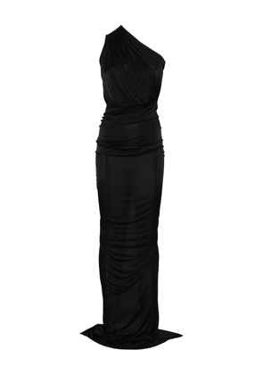 Rick Owens Lilies one-shoulder neckline maxi dress - Black
