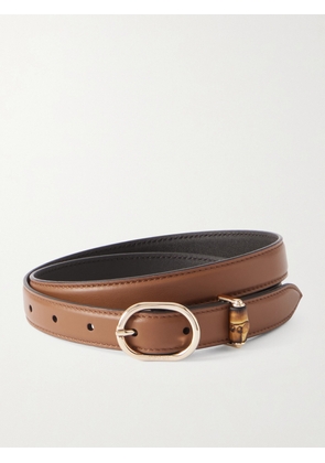 Gucci - Leather Belt - Brown - 75,80,85,90,95