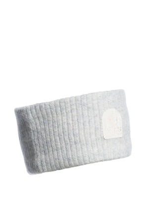 Parajumpers ribbed-knit logo headband - Grey