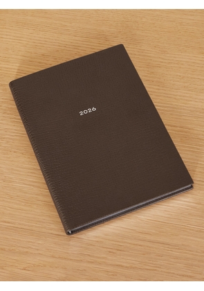 Smythson - Soho Ludlow 2026 Textured-leather Weekly Diary - Green - One size