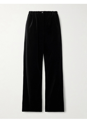 Colleen Allen - Cotton-velvet Pants - Black - x small,small,medium,large,x large