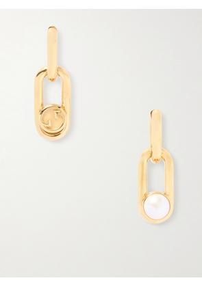 Gucci - Gold-tone Faux Pearl Earrings - One size