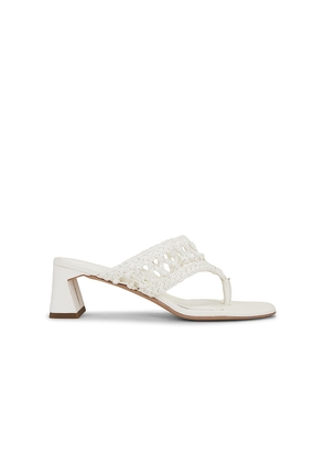 SIMKHAI Alia Block Heel in Ivory. Size 37. Also in 39.
