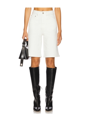 Ivy Oak Piri Bermuda Shorts in White. Size 36. Also in 38, 40.