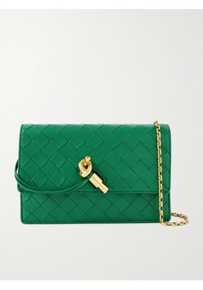 Bottega Veneta - Intrecciato Leather Pouch - Green - One size