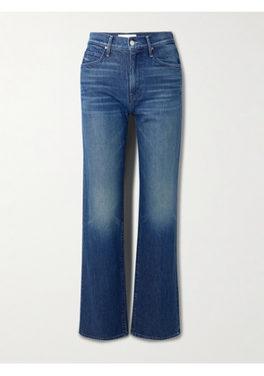 Mother - The Kick It High-rise Straight-leg Jeans - Blue - 23,24,25,26,27,28,29,30,31,32