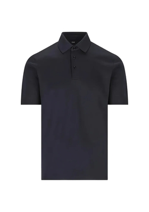 Herno short-sleeve polo shirt - Blue