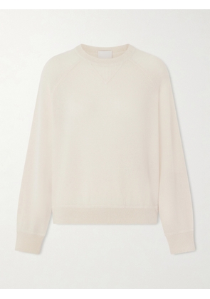 Allude - Wool And Cashmere-blend Sweater - Cream - x small,small,medium,large,x large,xx large