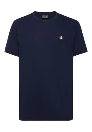 Billionaire logo-plaque T-shirt - Blue