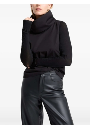 Marcella Atlantic thumbholes top - Black