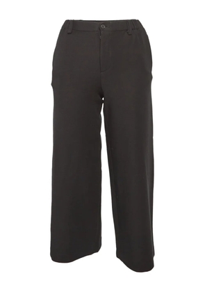 Maje pre-owned cotton-blend trousers - Black
