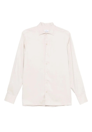 Alessandro Gherardi long-sleeve button-down shirt - Neutrals