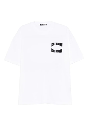 COLE BUXTON logo T-shirt - White