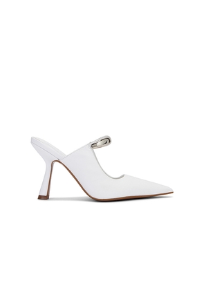 Jeffrey Campbell Mindful Pump in White. Size 10. Also in 6.5, 7.5, 8, 9, 9.5.