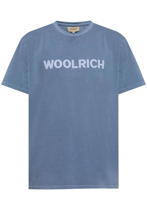 Woolrich logo-print T-shirt - Blue
