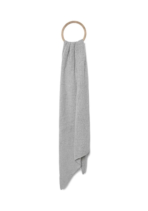 SAMSOE SAMSOE rectangle-shape scarf - Grey
