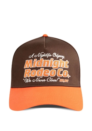 MIDNIGHT RODEO Nightlife Odyssey trucker hat - Brown