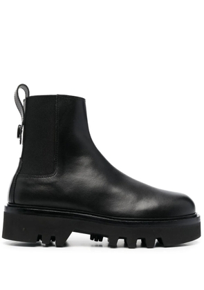 Furla Chelsea leather boots - Black