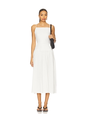 Free People x REVOLVE Julietta Midi Dress in White. Size L. Also in M, S, XL, XS.