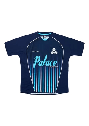 Palace logo-print T-shirt - Blue