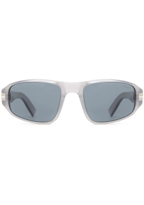 Zegna oval-frame sunglasses - Grey