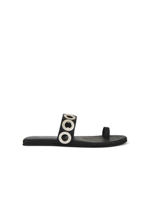 Jeffrey Campbell Riveted Sandal in Black. Size 6. Also in 7, 8, 9.
