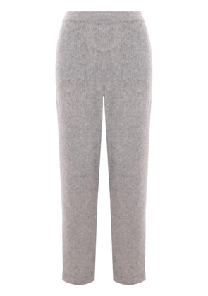 Allude straight-leg trousers - Grey
