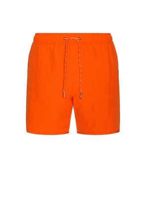 Fair Harbor Anchor Swim Shorts in Orange. Size L. Also in M, XL/1X.