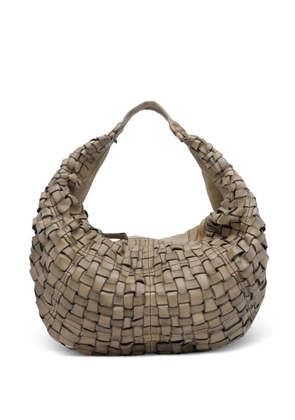 Campomaggi Marisa woven zip-fastening tote bag - Neutrals